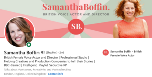 Samantha Boffin LI profilee