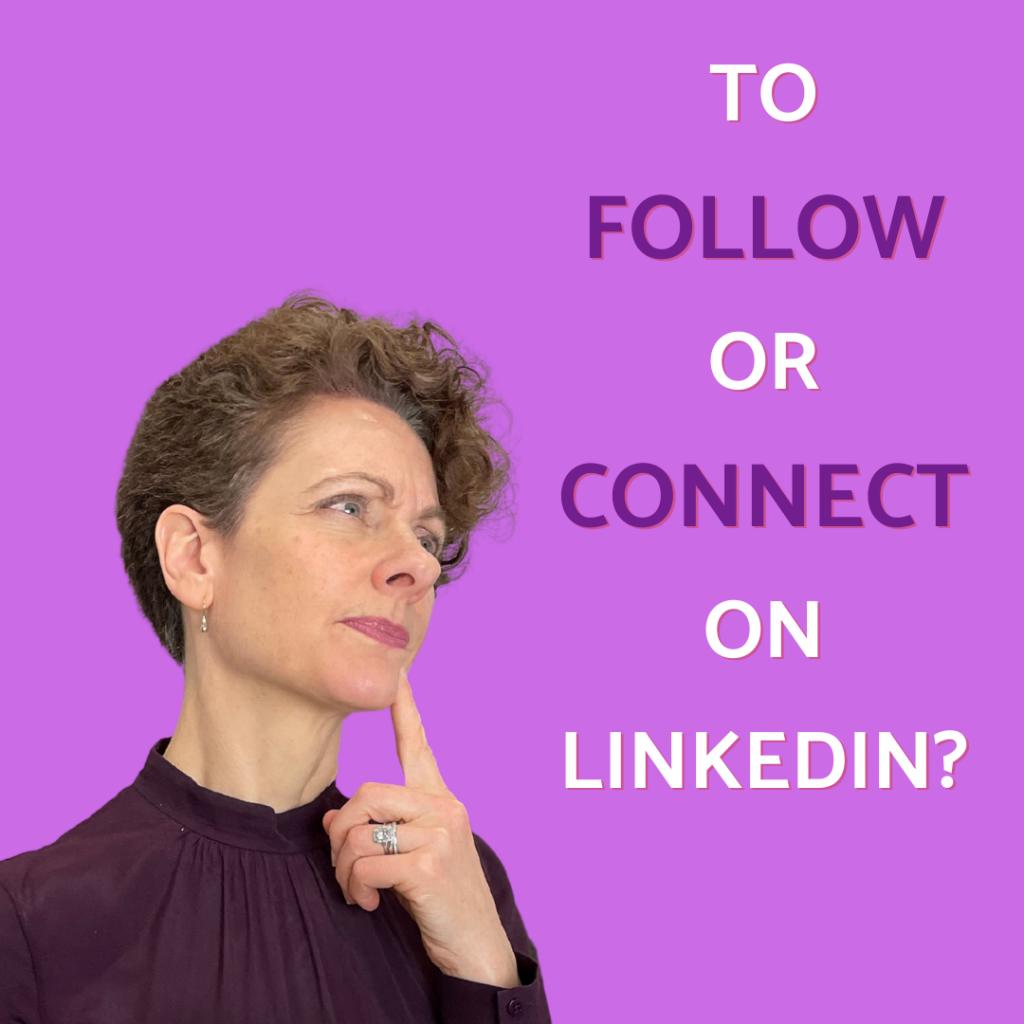 To follow or connect on LinkedIn Blog - Sarah Clay Social