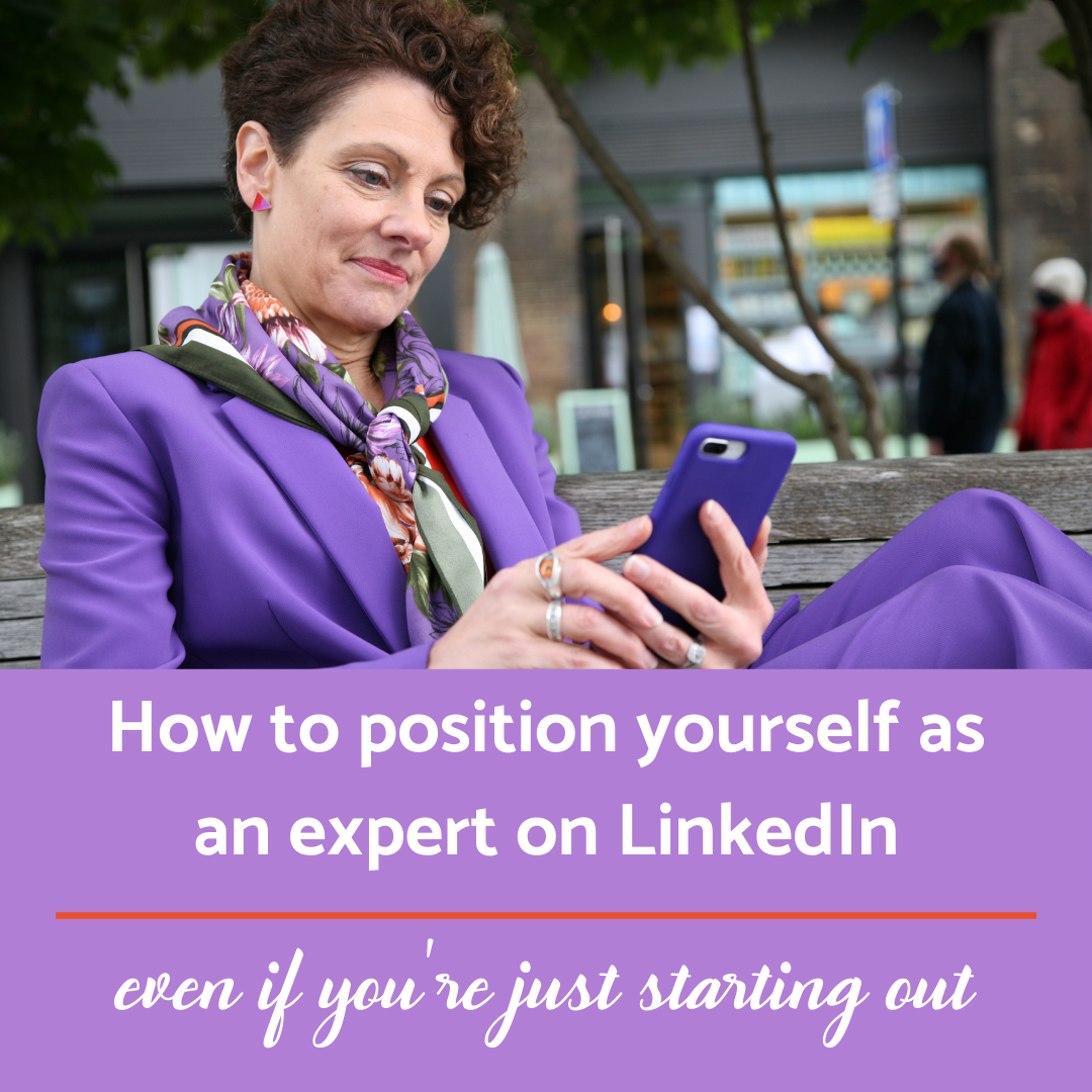Blog Image - How to position yourself as an expert on LinkedIn